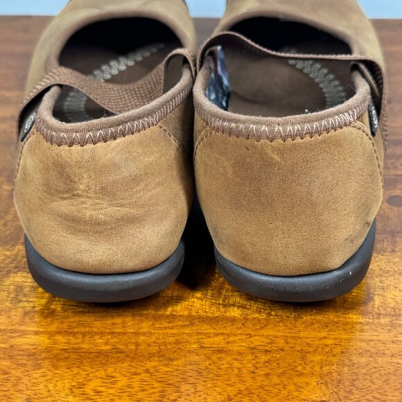 KEEN Shoes Womens 6.5 Brown Mary Jane Leather Casual Flats Comfort MJ 1017376 - Picture 4 of 11